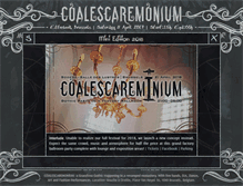 Tablet Screenshot of coalescaremonium.info